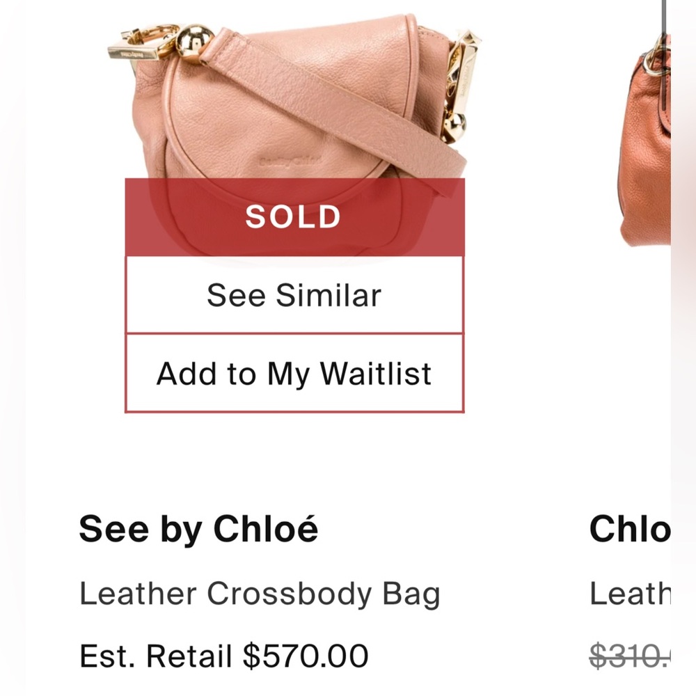 See by Chloe Lena Leather Crossbody Bag - Picture 4 of 14